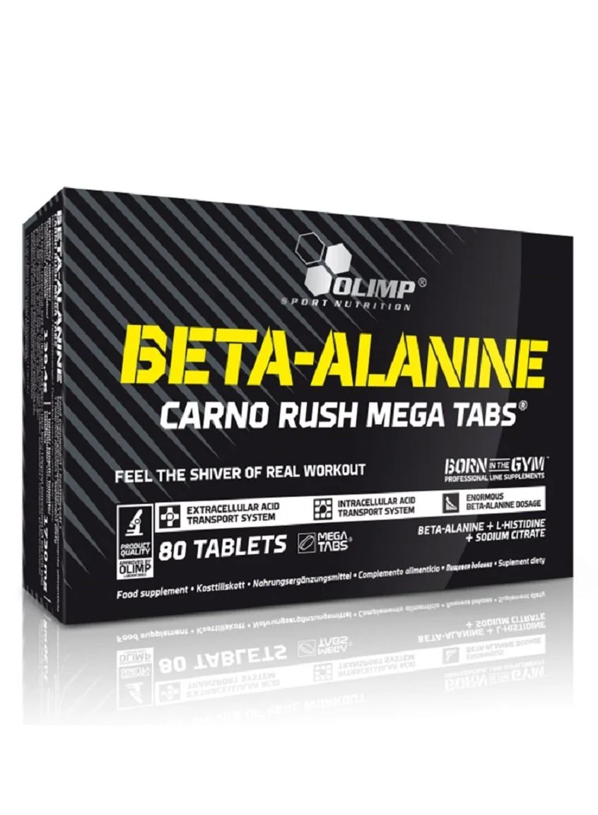 Olimp Beta Alanine Carno Rush Mega Tabs Premium Sports Supplement (80 Tabs) y9jeq