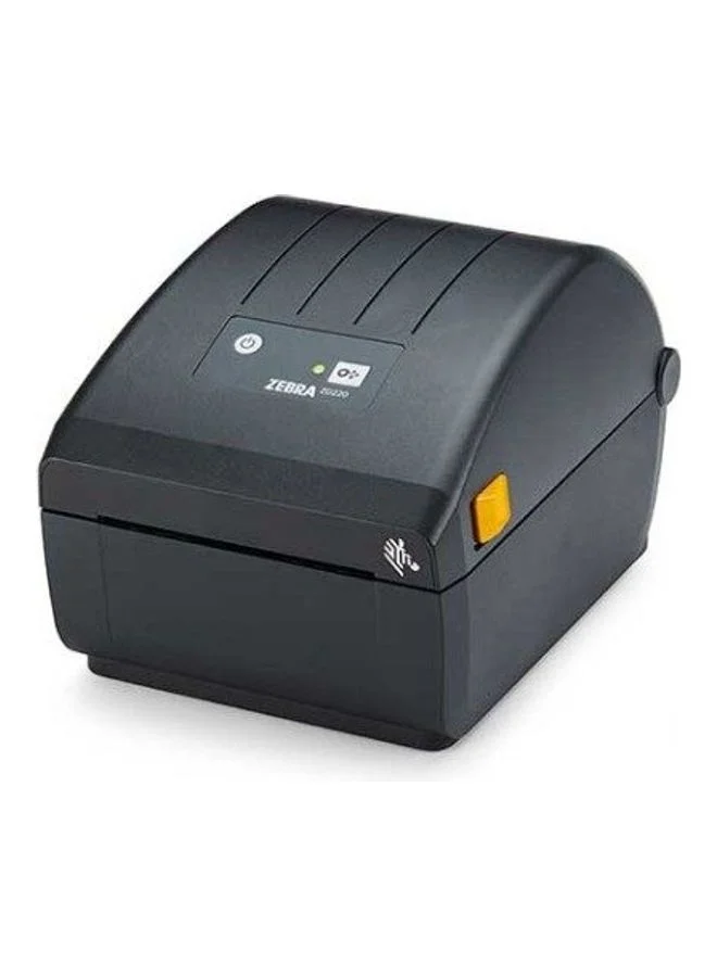 Premium Barcode Label Printer Desktop Thermal Transfer 203DPI USB Connectivity (Black, 4 Inch Width) ef3fr