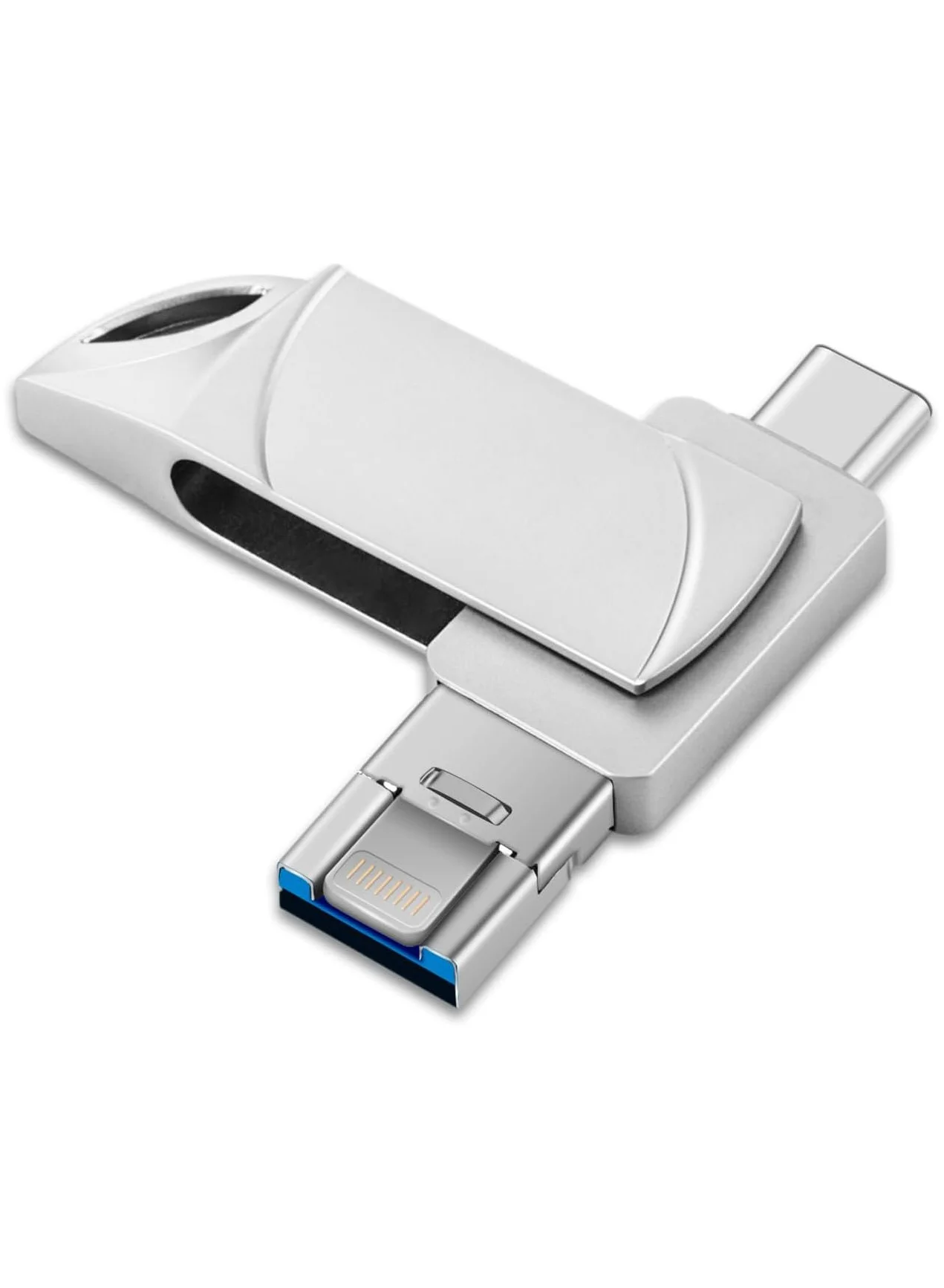 INSIJAM 3-in-1 USB 3.0 Flash Drive 512GB High-Speed External Memory Storage for Android Laptops and Tablets 1w6cn