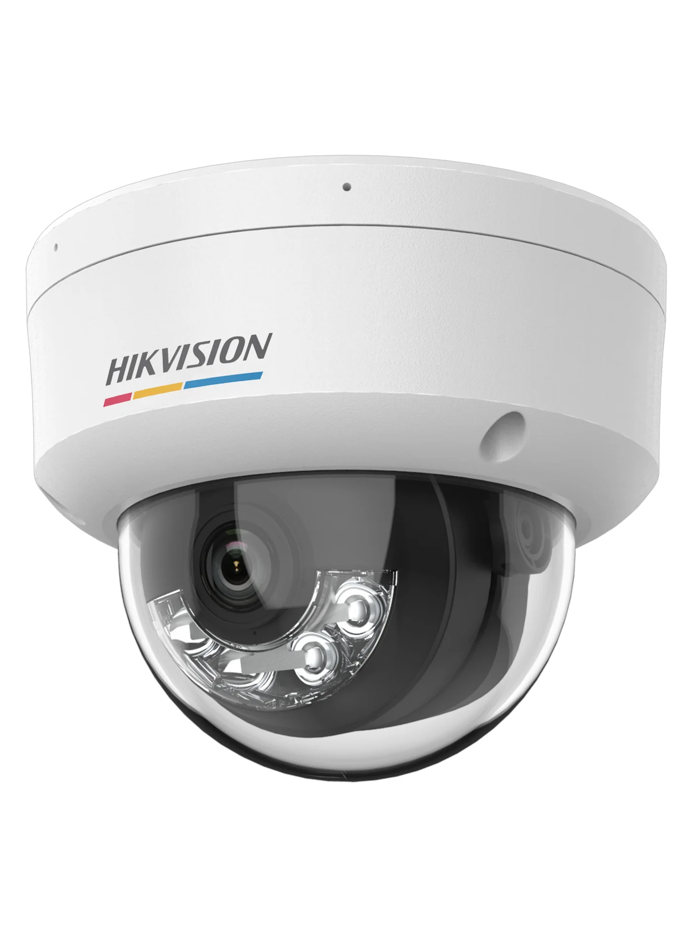 Premium 2MP ColorVu IP Dome Security Camera Full HD 1080p with Smart Hybrid Light and Human Vehicle Detection (White, 2.8mm Lens) jeuqy