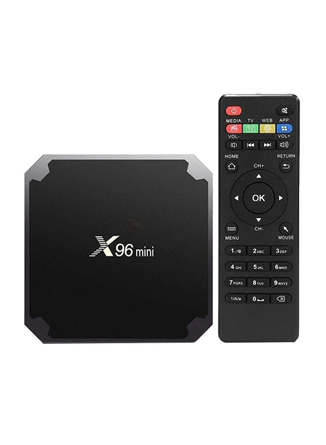 X96 Android 4K UHD TV Box Media Player with Remote Control (Black) 7d7b3