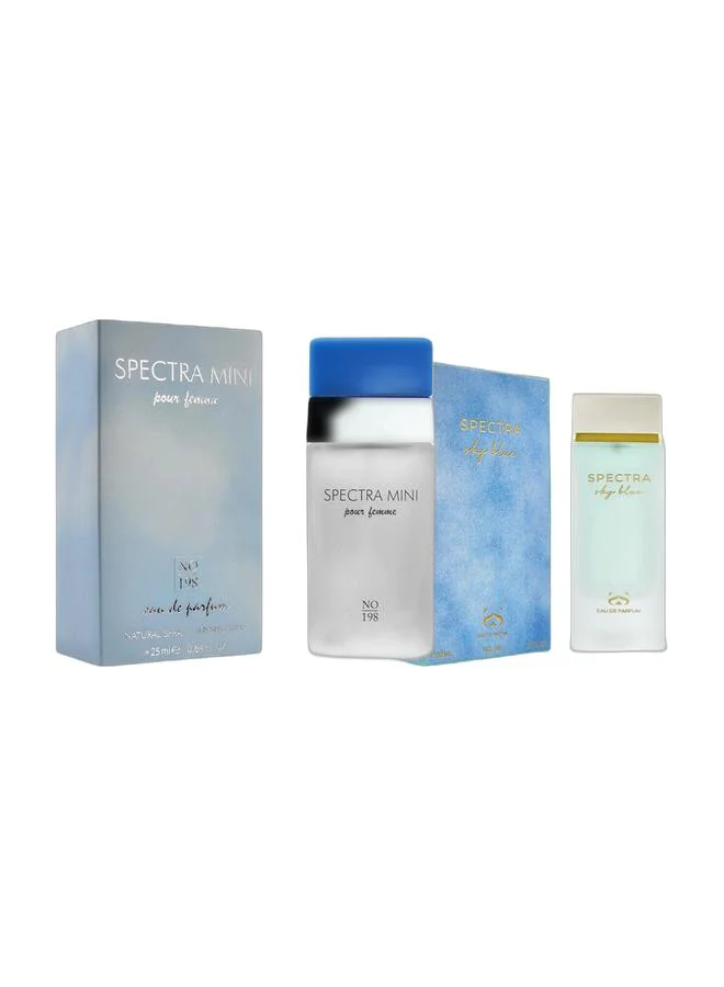 Spectra Mini 198 Eau de Parfum Fragrance Set (25 mL and 80 mL) gtpsp