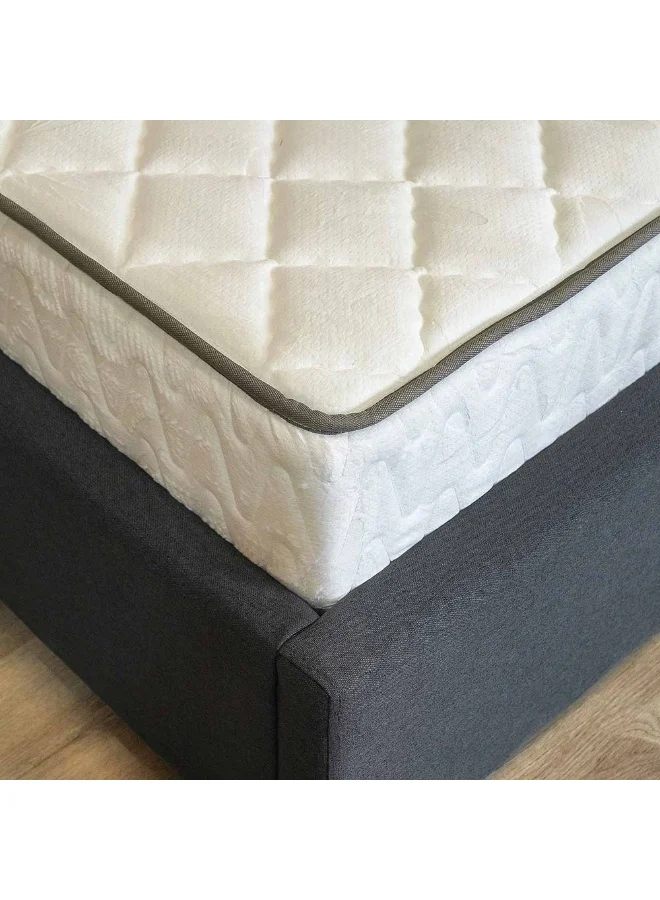 Danube Home Natura Latex Foam Mattress Firm Support Orthopedic Spine Alignment Single Bed (190x90x22 cm) 37t4i