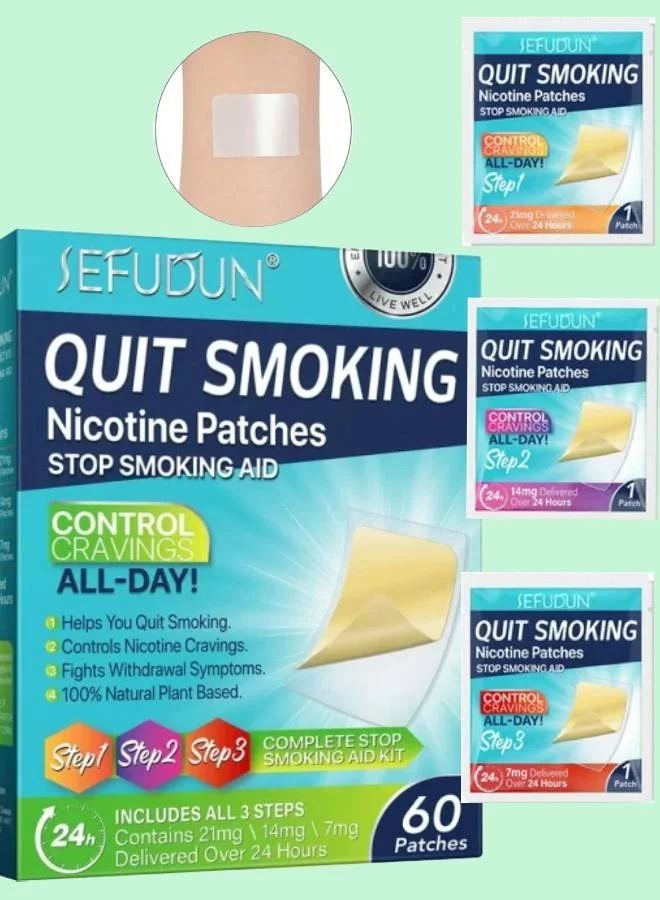 Sefudun Natural Plant-Based Support Patches for Daily Wellness (60 Pieces) g9huu