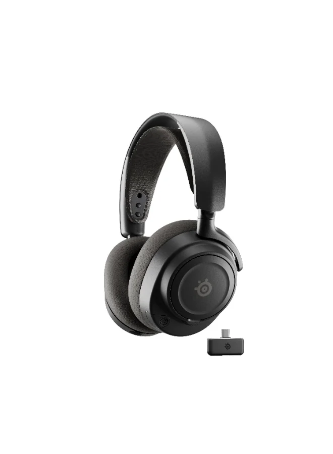 Premium Wireless Gaming Headset with Spatial Audio and AI Noise-Cancelling Microphone (Black, Multi-Platform) 1tf58