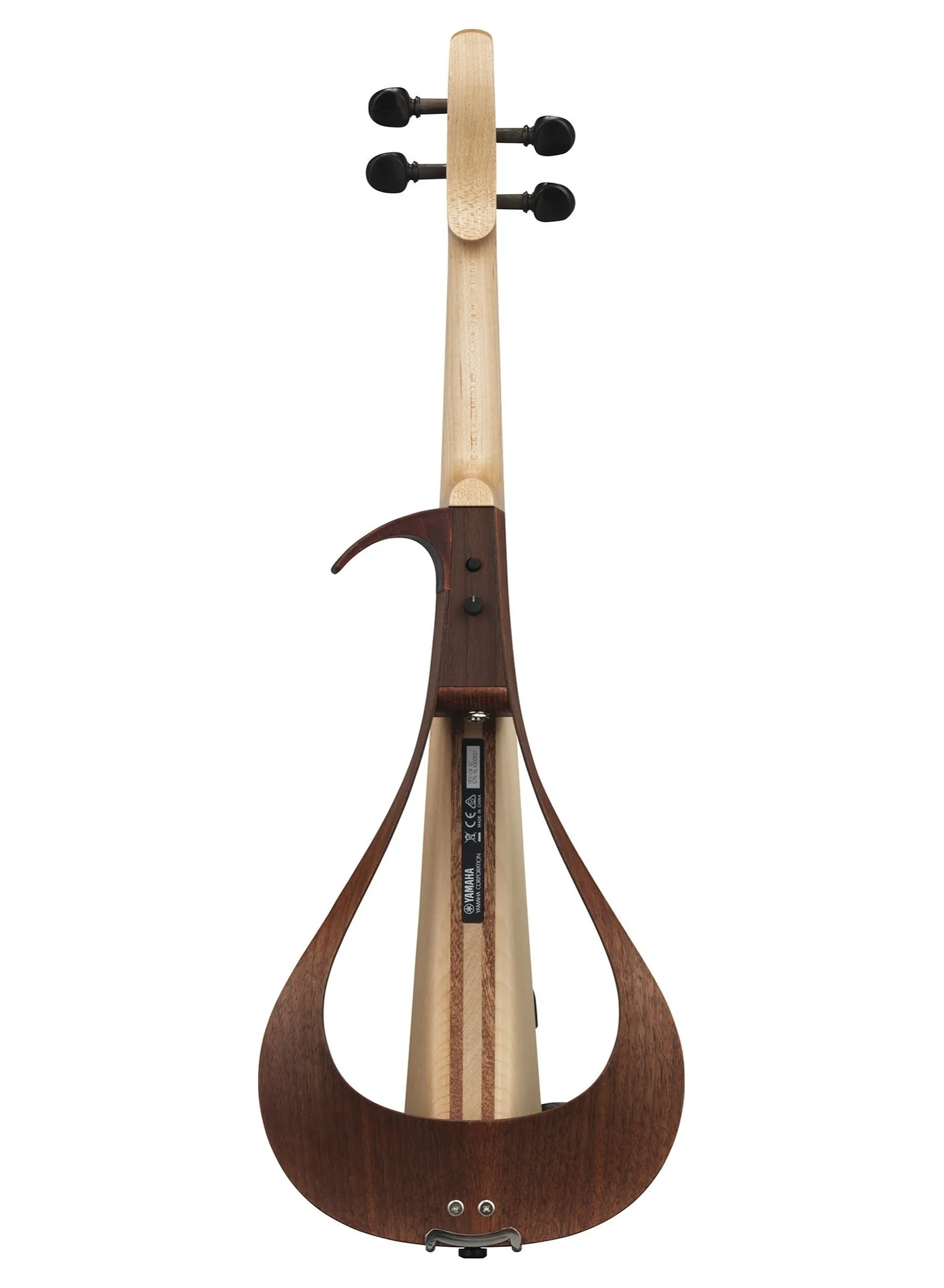 Professional 4-String Electric Violin Solid Wood Body Natural Finish (Full Size) zf8y6