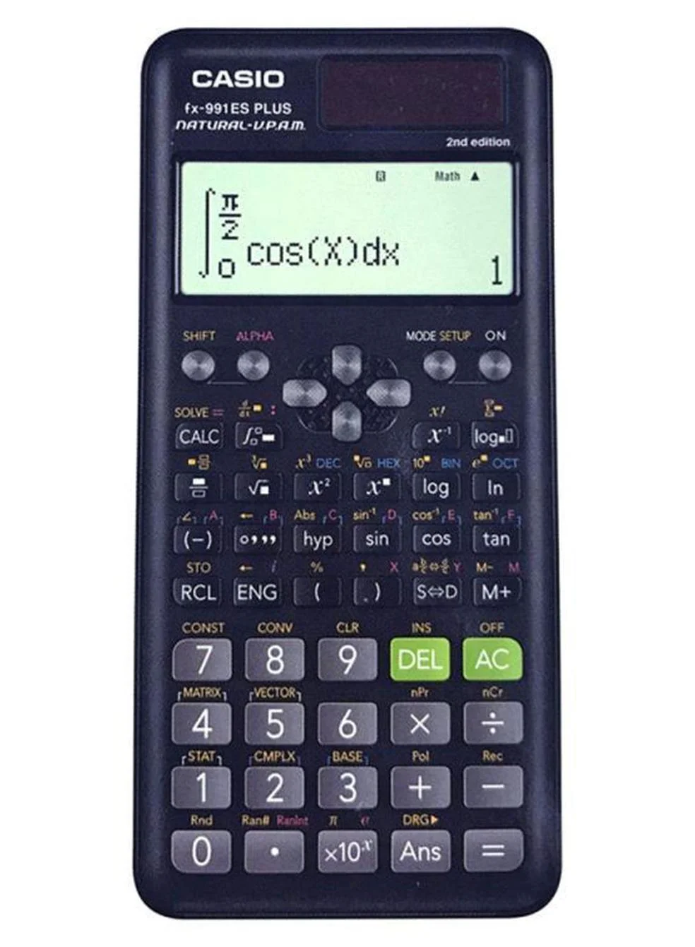 Scientific Function Calculator Advanced Engineering Math Tool (Black, 161 Functions) zdns5