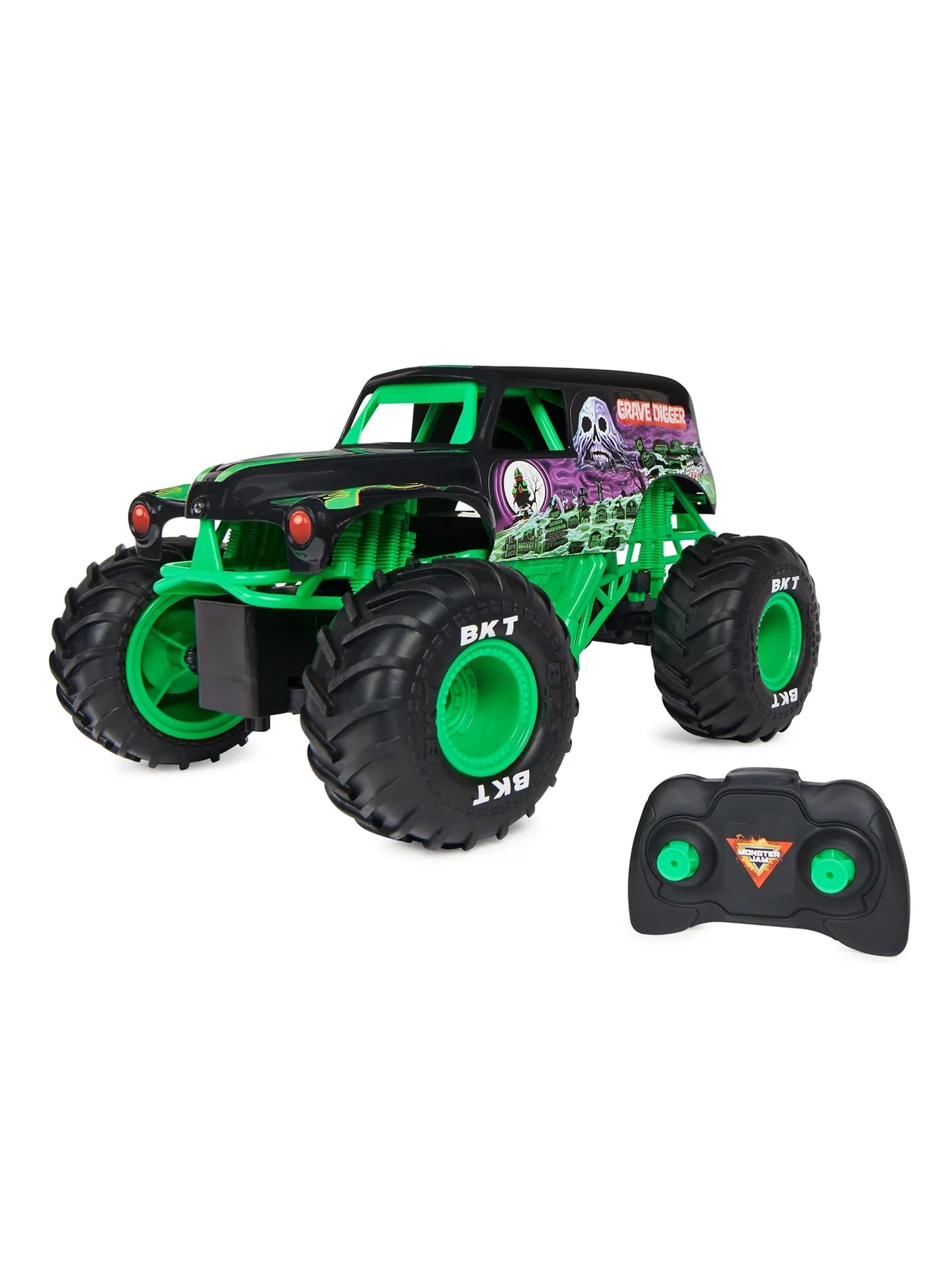 Remote Control Monster Truck Off-Road Vehicle (1:15 Scale, 2.4 GHz Frequency) for Kids 9woqe
