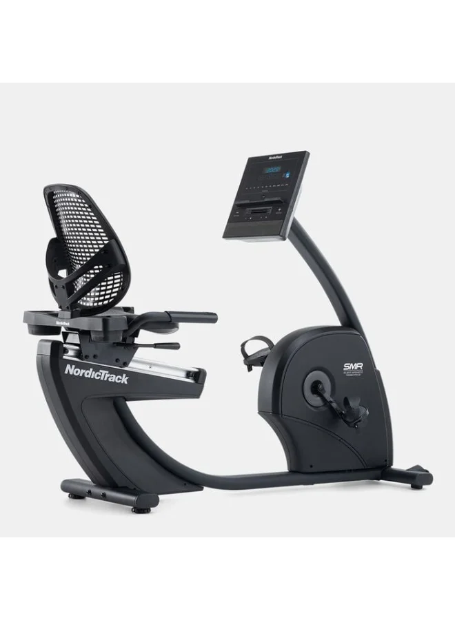 Premium Recumbent Exercise Bike for Home Fitness Cardio Training (Adjustable Seat, Heavy-Duty Steel Frame) srbs3