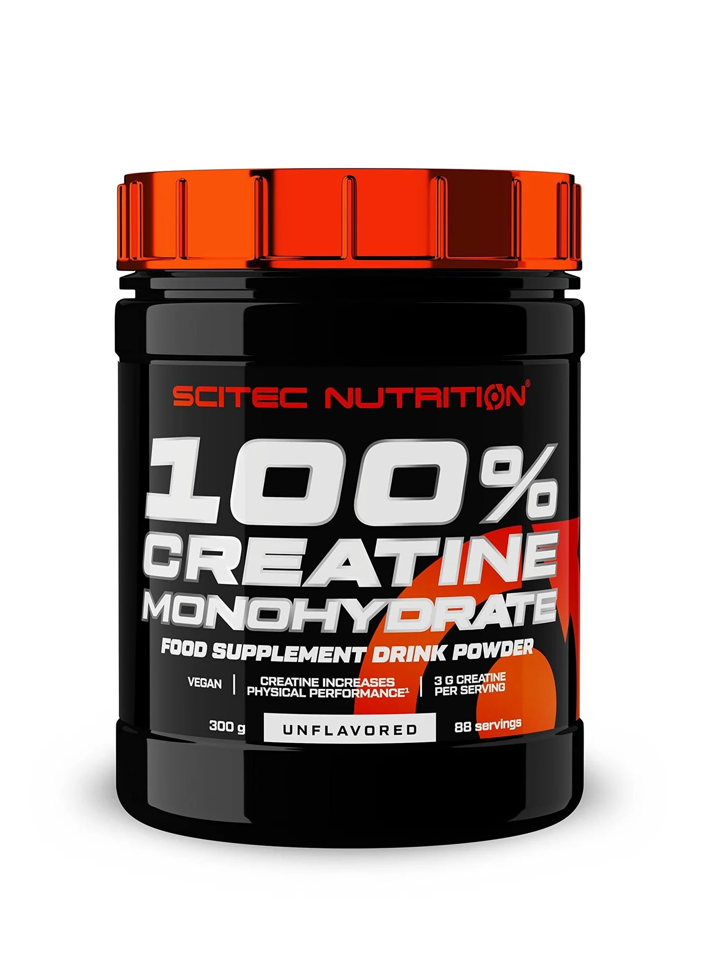 SCITEC NUTRITION Creatine Monohydrate Powder Premium Fitness Supplement (Unflavoured, 300g) oqc2q