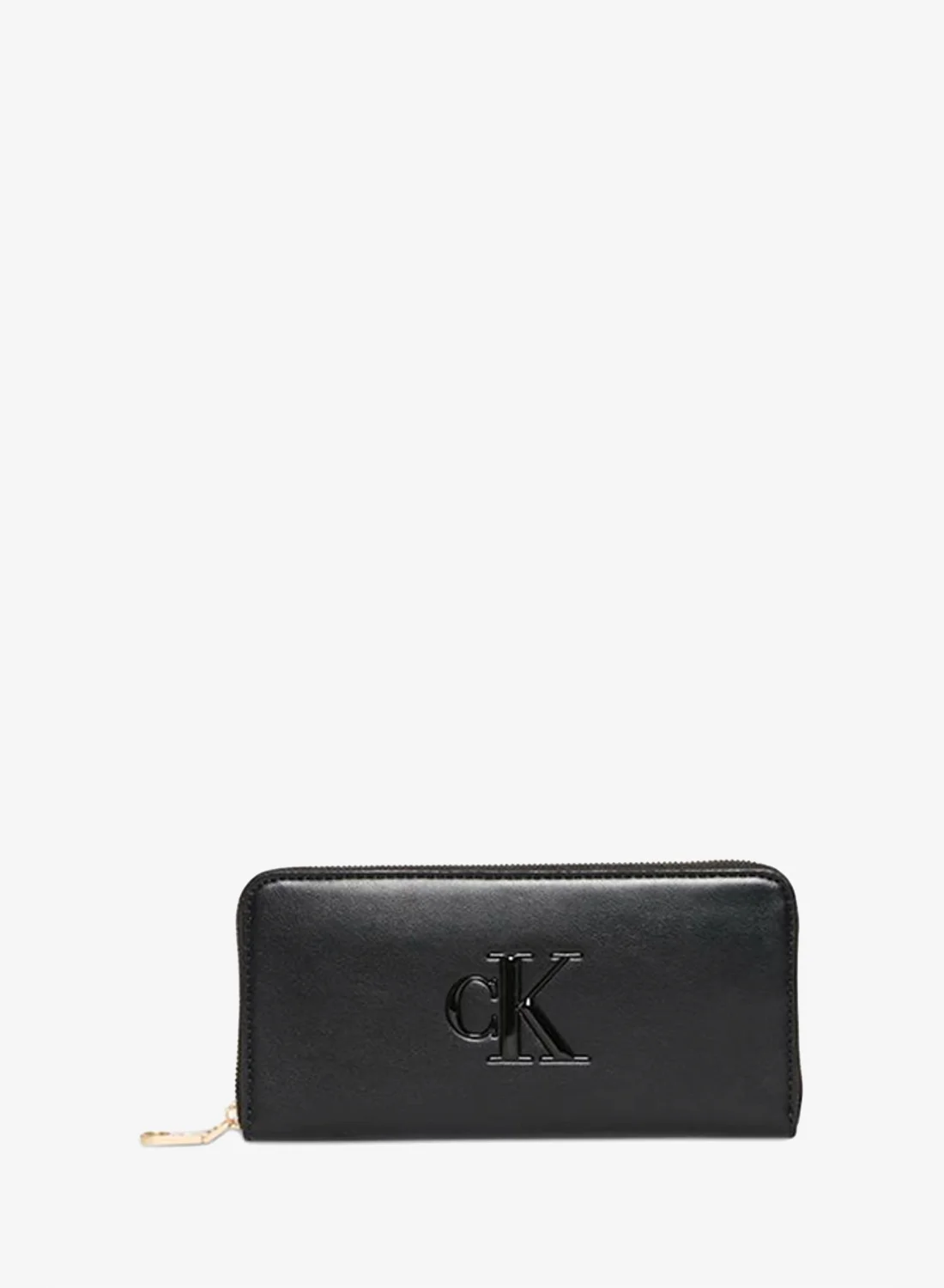 Premium Embossed Monogram Zip-Around Wallet Genuine Leather Organizer for Women (One Size) qi6oy