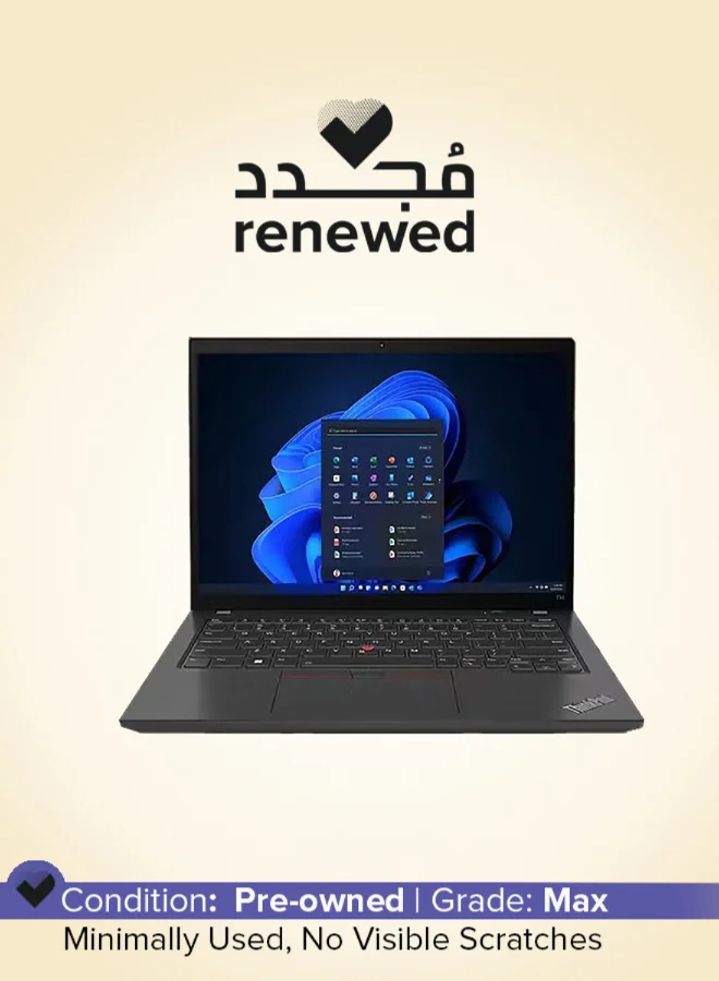 Premium Business Laptop 14-Inch Full HD Display (16GB RAM, 256GB SSD, Intel Core i5, Windows 10, Black) 8oznu