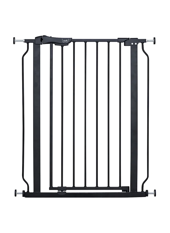 Moon Baby Safety Gate Auto-Lock Barrier (Black, 76-80 cm) jx4m4