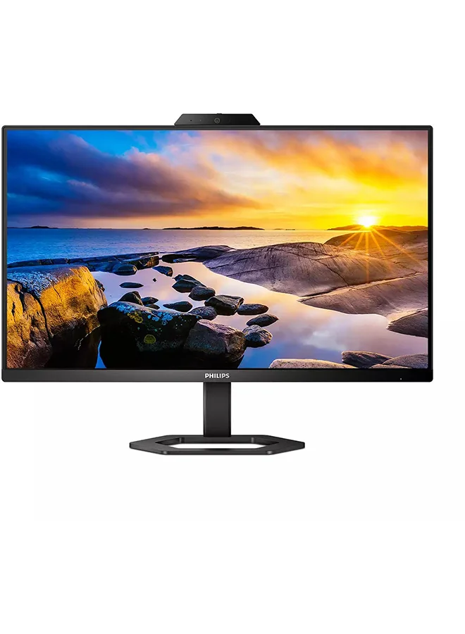 Professional 23.8-Inch FHD IPS Monitor with Integrated 5MP Webcam and Speakers (Black, 23.8-Inch) 7j5ie