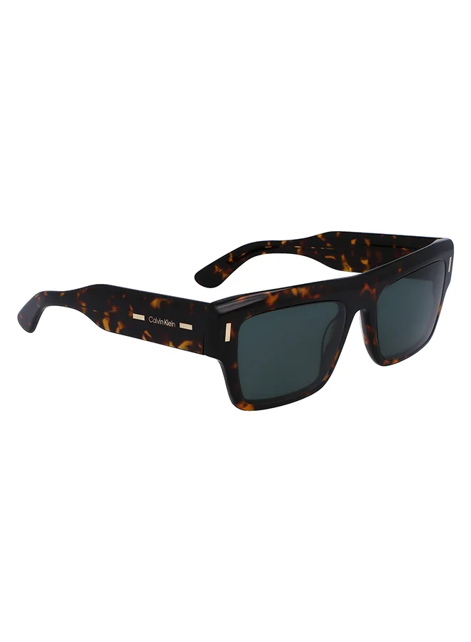Premium Square Sunglasses for Men and Women, Lightweight UV Protection Eyewear (Tortoise, 55 mm) m5kht