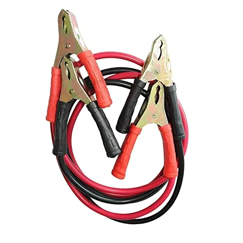 Universal Car Battery Booster Jumper Cables with Heavy-Duty Alligator Clamps for Trucks and Off-Road Vehicles (800 Amp, 2.21 m) nmbi0