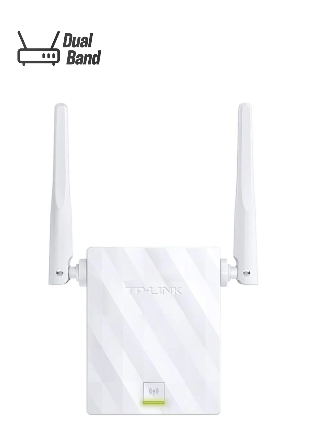 TP-LINK Wi-Fi Range Extender 300 Mbps Wireless Signal Booster (White, 1 Pack) gh7qw