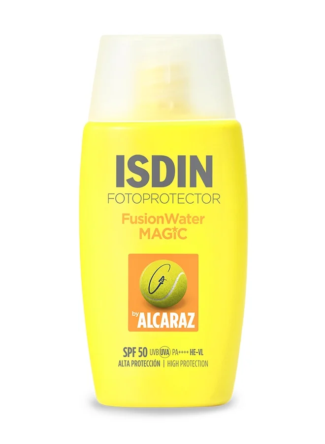 Alcaraz Fusion Water Magic SPF50+ Facial Sunscreen (50 mL) - Ultra-Light Broad Spectrum UVA/UVB Protection for All Skin Types g7ql0