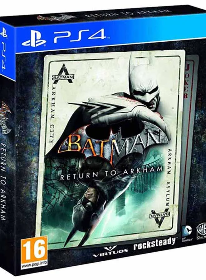Batman Return To Arkham International Version Role Playing Game for Console (PlayStation 4) kefpi