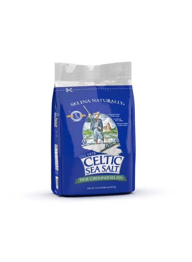 Celtic Sea Salt Fine Ground Mineral Sea Salt (227 g) g95b3