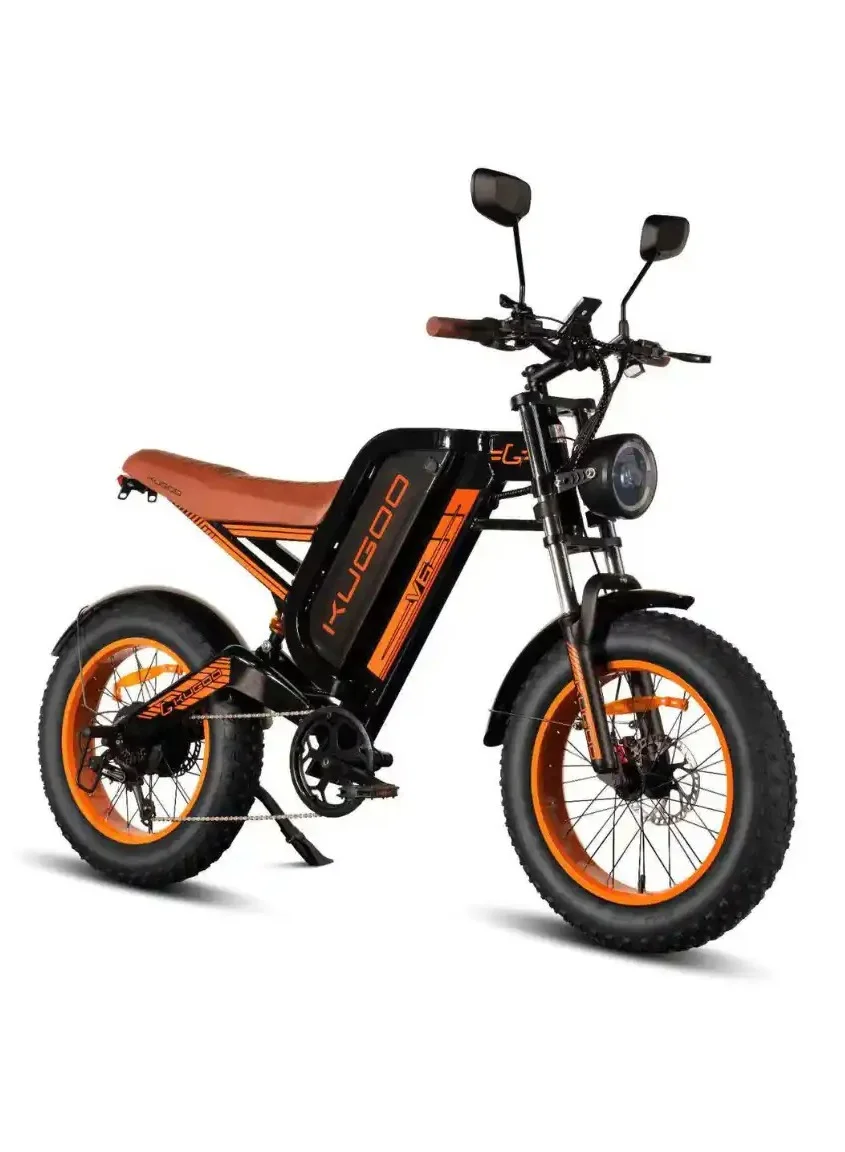 Premium Electric Harley Style Scooter Bike 1000W Dual Motor (48V 28Ah) kbgqk