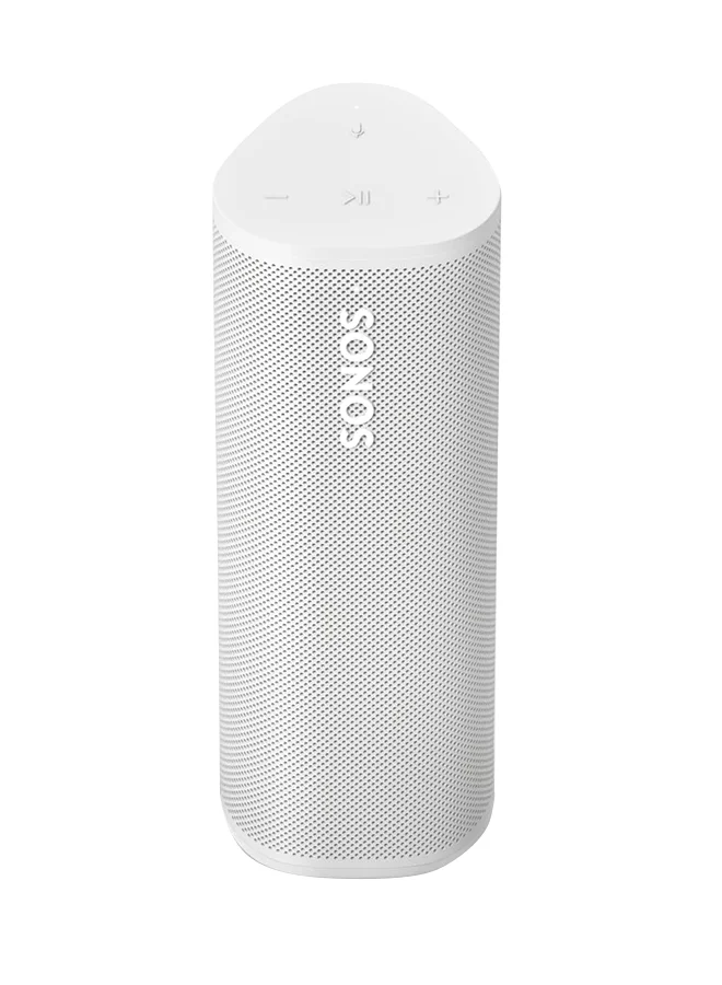 Premium Portable Wireless Bluetooth Speaker Waterproof Smart Audio System for Home and Outdoor Use (White) idcax