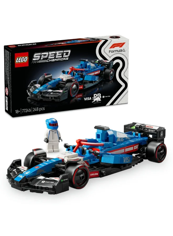Building Blocks F1 Racing Car Model Kit (Premium Plastic Construction, 248 Pieces) gwquj