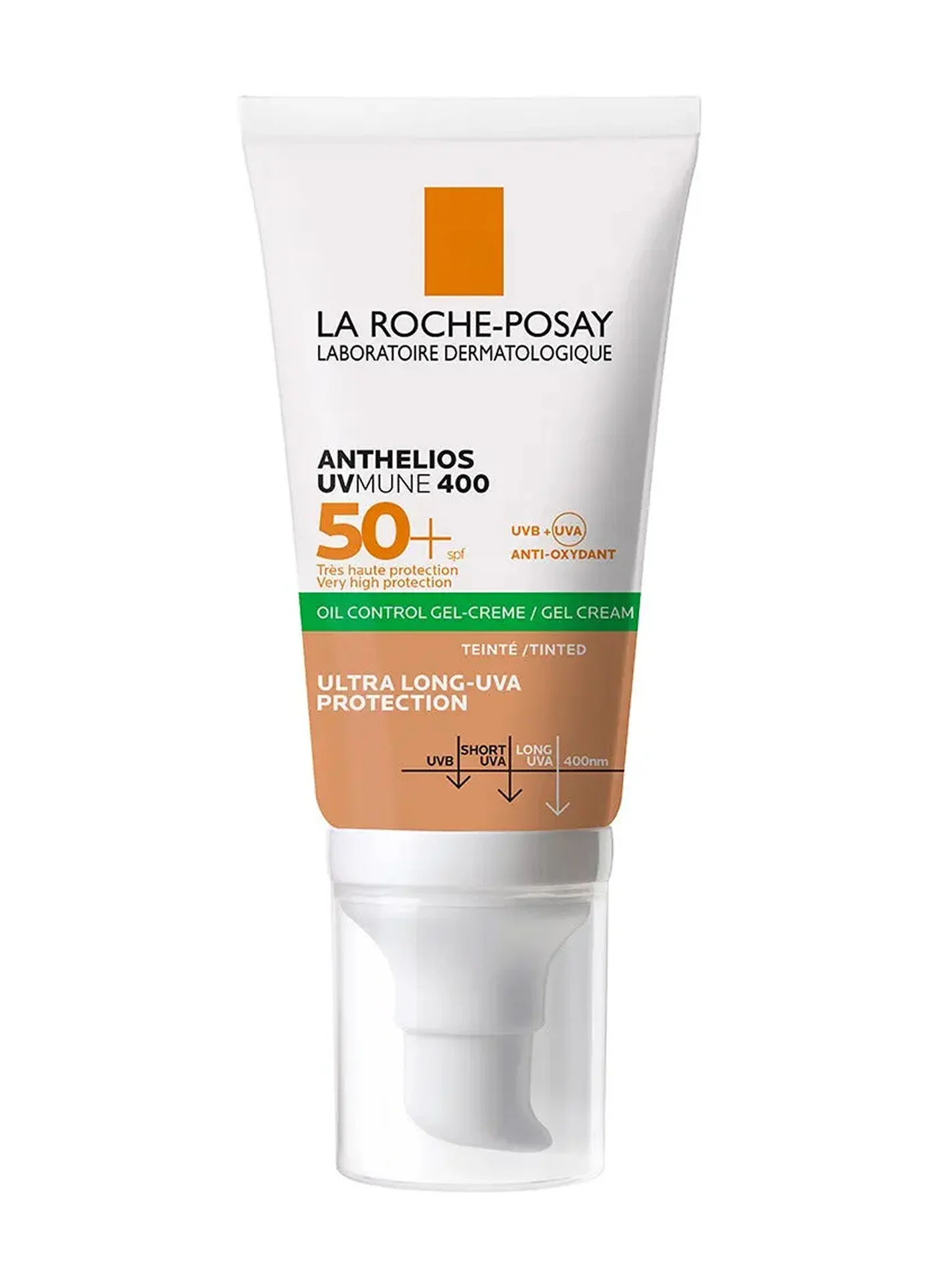 Premium Tinted Sunscreen SPF50 Broad Spectrum Protection for Oily Skin (50 mL) uujnw