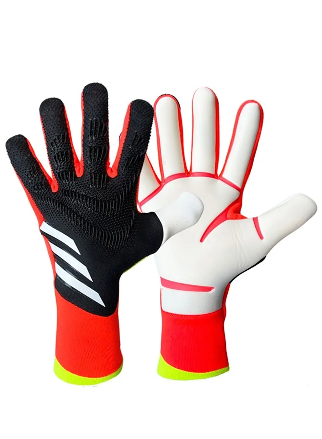 JiuAn Professional Fingersave Goalkeeper Gloves (Heavy-Duty Grip, Breathable Mesh, Size 9) oxfo4