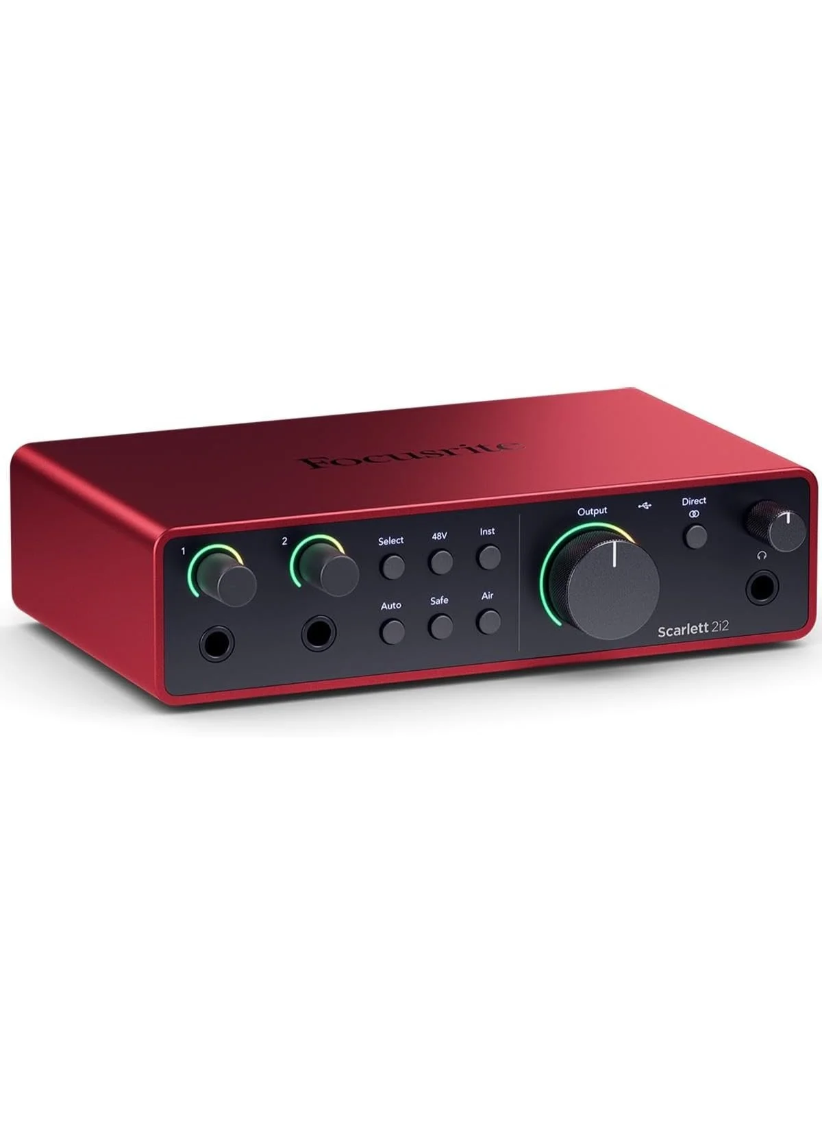 Premium USB Audio Interface for Professional Recording and Podcasting (High Fidelity Studio Quality, 2-Input 2-Output, Compact Design) xsxs4
