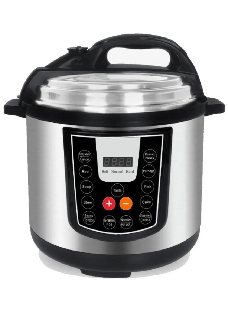 Gulf Trend Electric Pressure Cooker 10L Stainless Steel Multi-Function Smart Cooker with Non-Stick Inner Pot for Large Families and Commercial Use 5tbou
