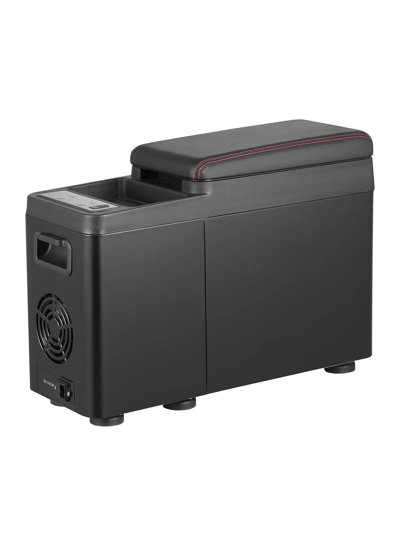 WINCA Portable Car Refrigerator Armrest Cooler 8L (12V/24V DC & 240V AC) for Camping and Travel cka3a