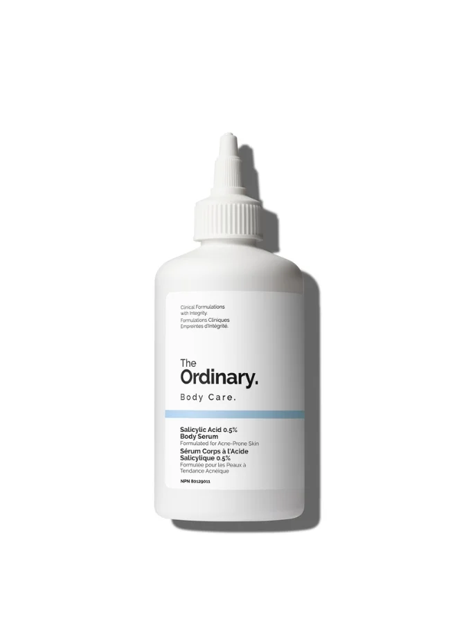Salicylic Acid 0.5% Body Serum Premium Exfoliating Treatment for Smoother Skin (240 mL) jrcfg