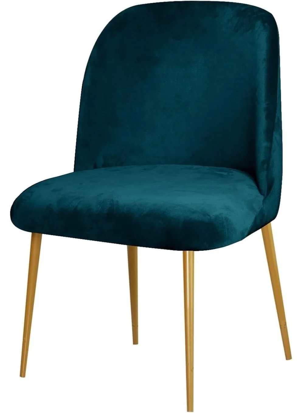 Jaexest Velvet Plush Dining Chair Covers Stretch Slipcovers for Curved Seats (6 Pcs Set) 1g1d2
