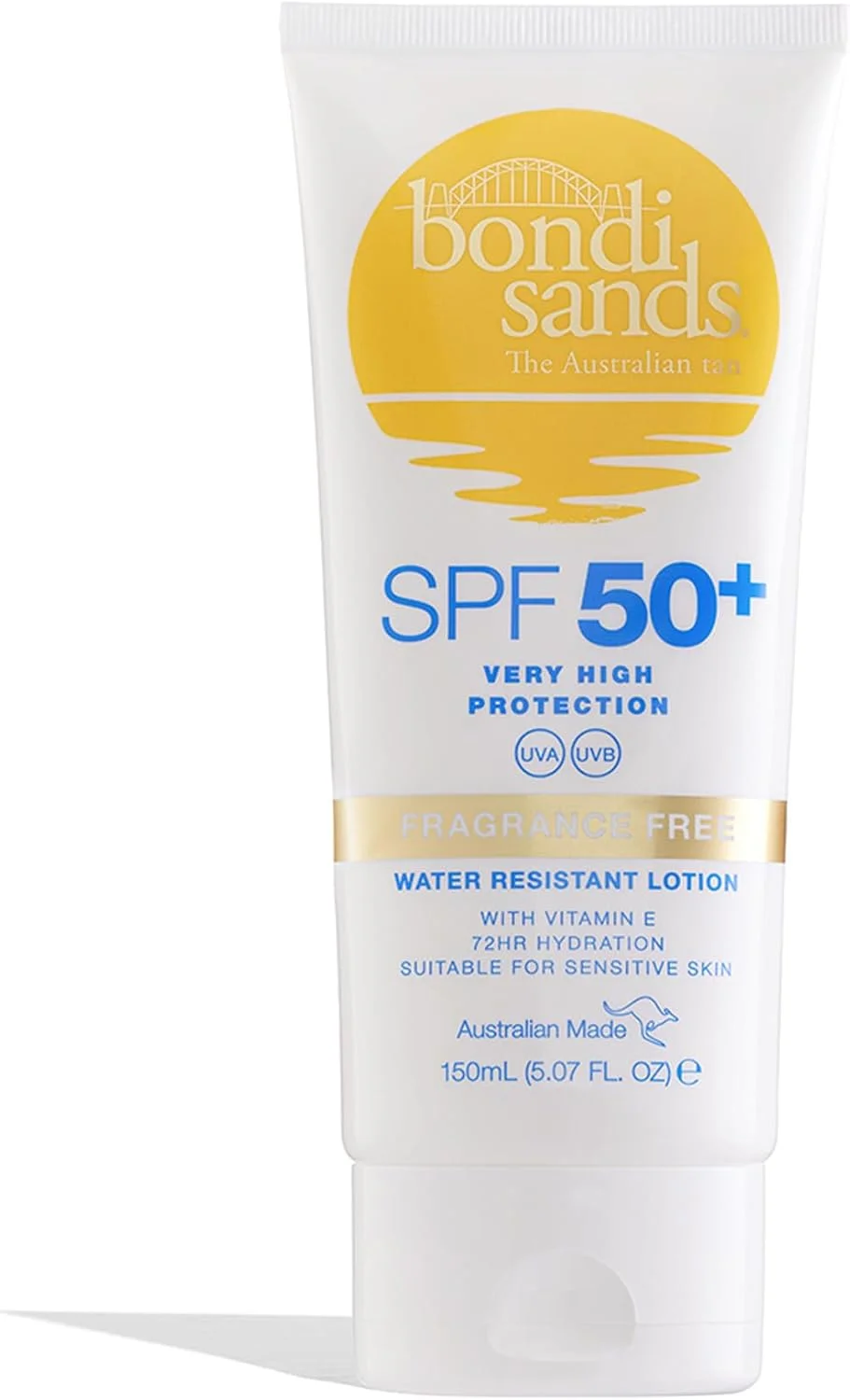 Premium Fragrance-Free Sunscreen Lotion SPF 50 Broad-Spectrum Protection (150 mL) p3ohc