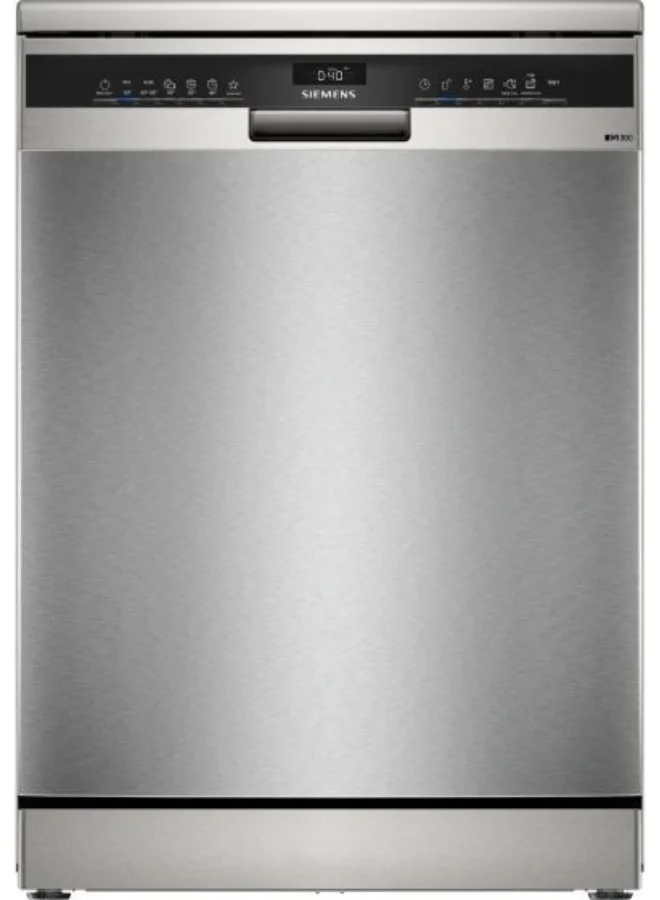 Premium Freestanding Dishwasher 14 Place Settings High-Efficiency Cleaning Machine (Silver, 60cm) 2re6c