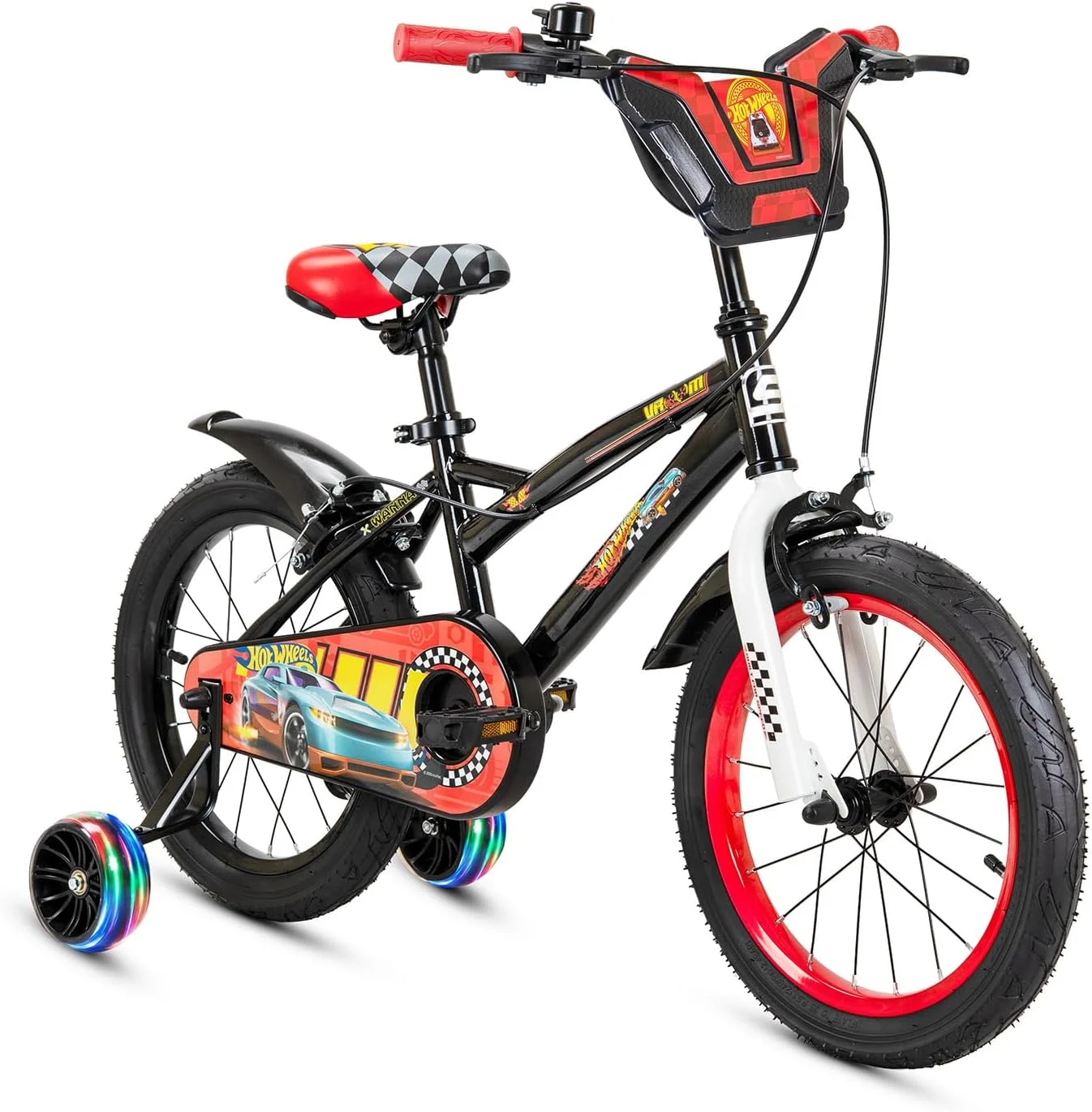 Spartan Kids Bicycle 16-Inch Wheel Premium Steel Frame Bike with Training Wheels for Boys (16-Inch) e1hqx