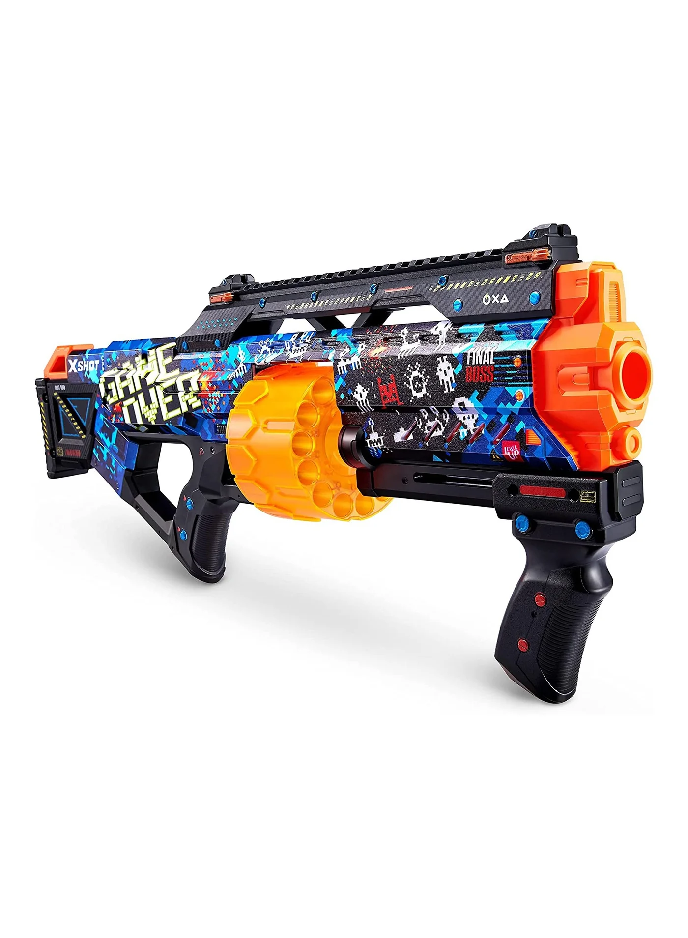 X-Shot Excel Skins Last Stand Foam Dart Blaster Premium Toy for Kids 3dugy
