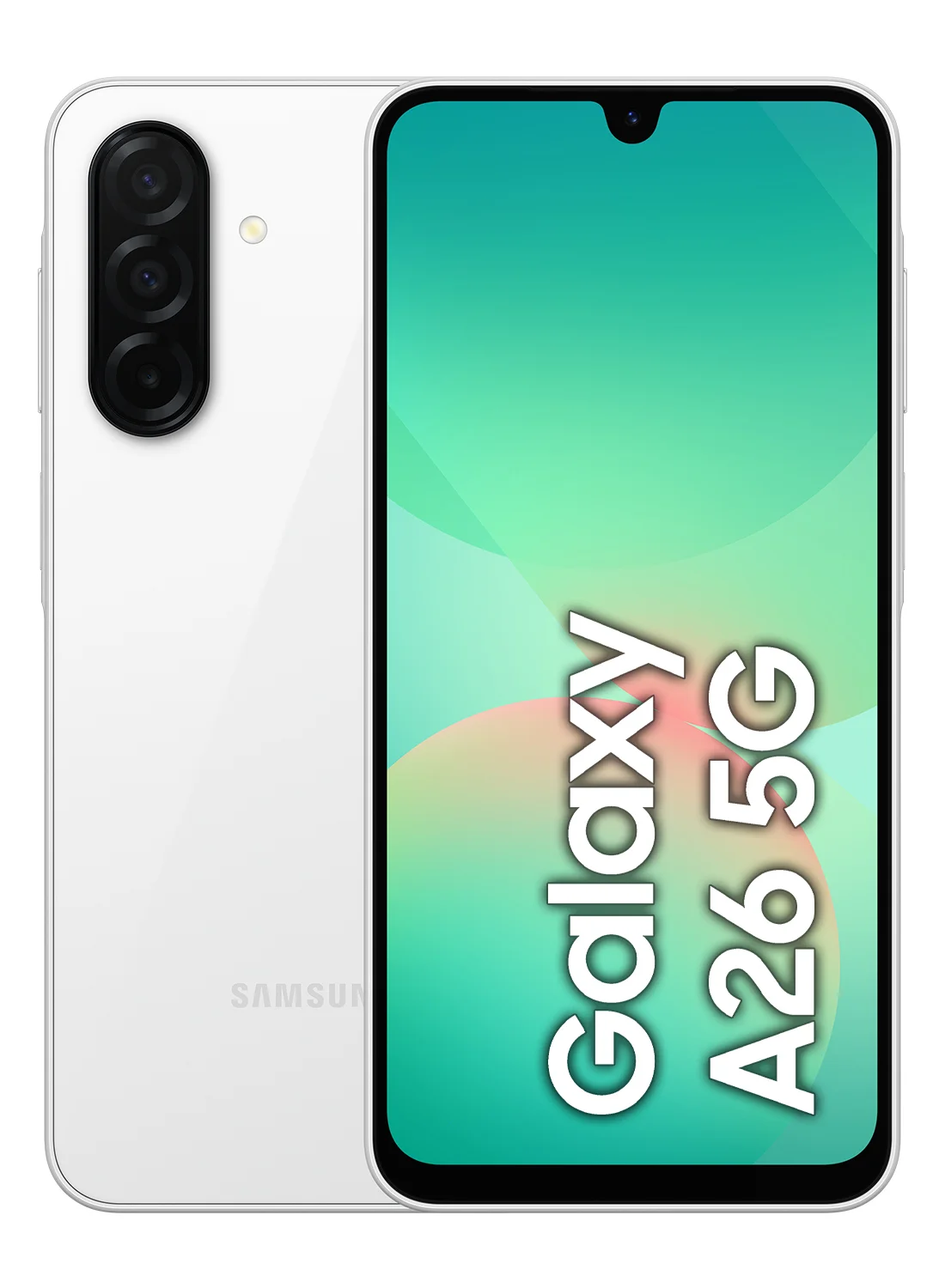 Ultra-HD A26 5G Smartphone Dual SIM (White, 6GB RAM, 128GB Storage, 6.7-inch Display) 7opfk