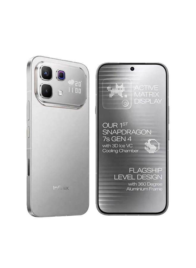 Infinix Note 60 Pro 5G Smartphone (Mist Titanium, 256GB, 8GB RAM) Dual SIM Premium Mobile Device rlbmm