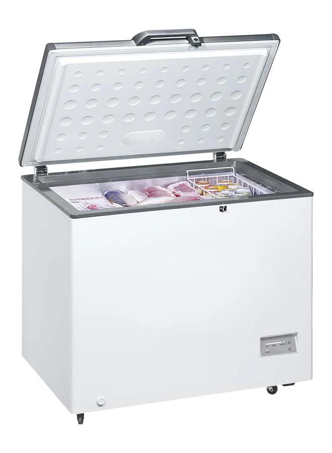 Super General Chest Freezer with Inverter Compressor, Low Frost Technology, 316L Net Capacity, Silent Operation for Home and Commercial Use (White, 316L) sl785