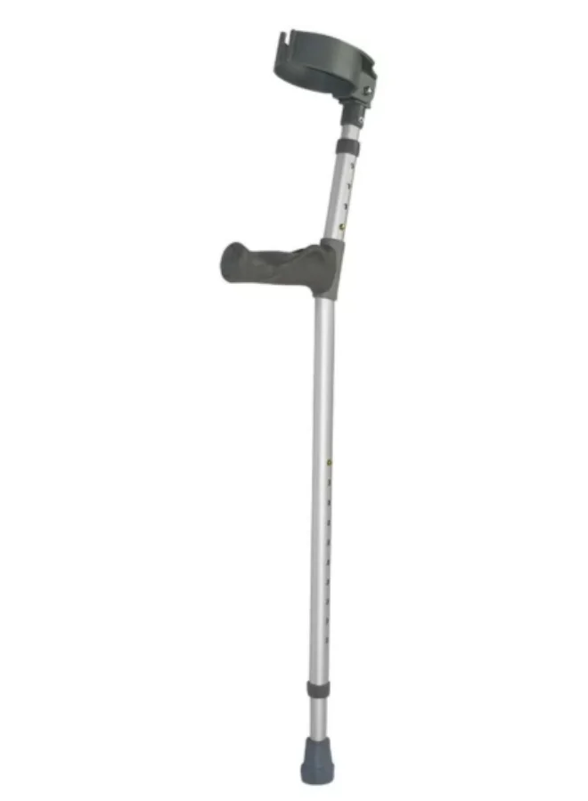 NOVAMED Adjustable Forearm Crutches Lightweight Ergonomic Mobility Aid (1 Piece) d4klh