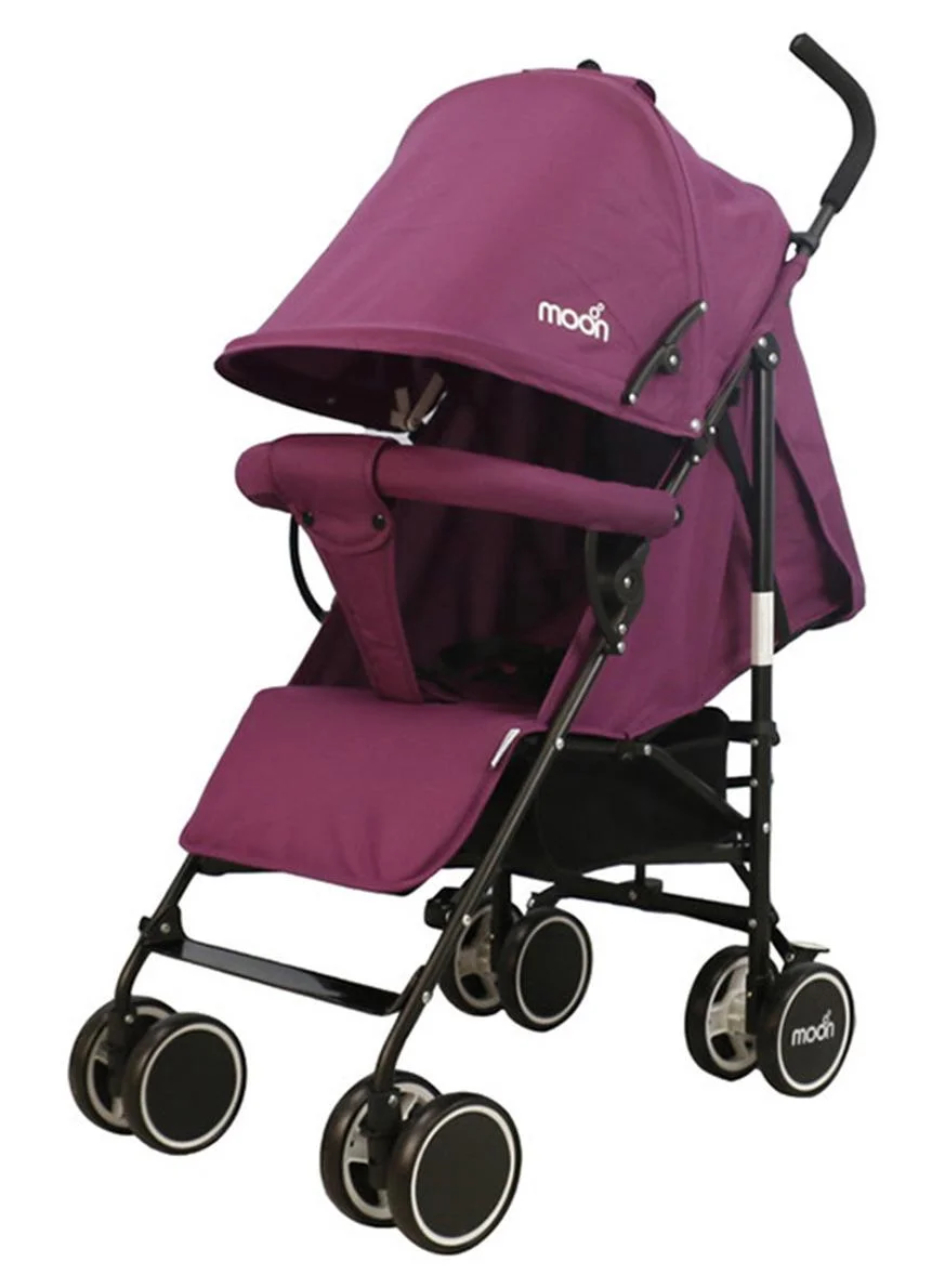 Moon Strek Lightweight Stroller Premium Compact Foldable Design (Purple, Single Pack) car3e