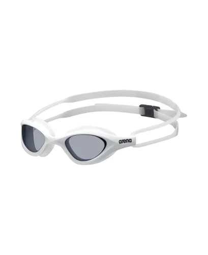 Arena Junior 365 Swim Goggles Shatterproof Anti-Fog Lenses for Kids (Smoke White Clear, One Size) fh7kb