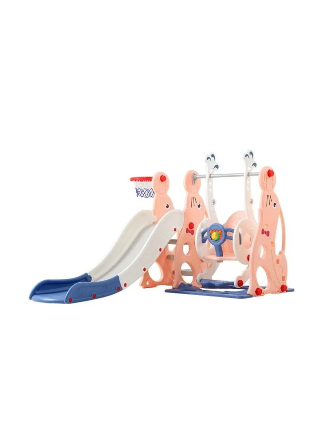 XIANGYU Indoor Kids Swing and Slide Set Premium Plastic Play Area for Toddlers (Multicolor) rt2lh