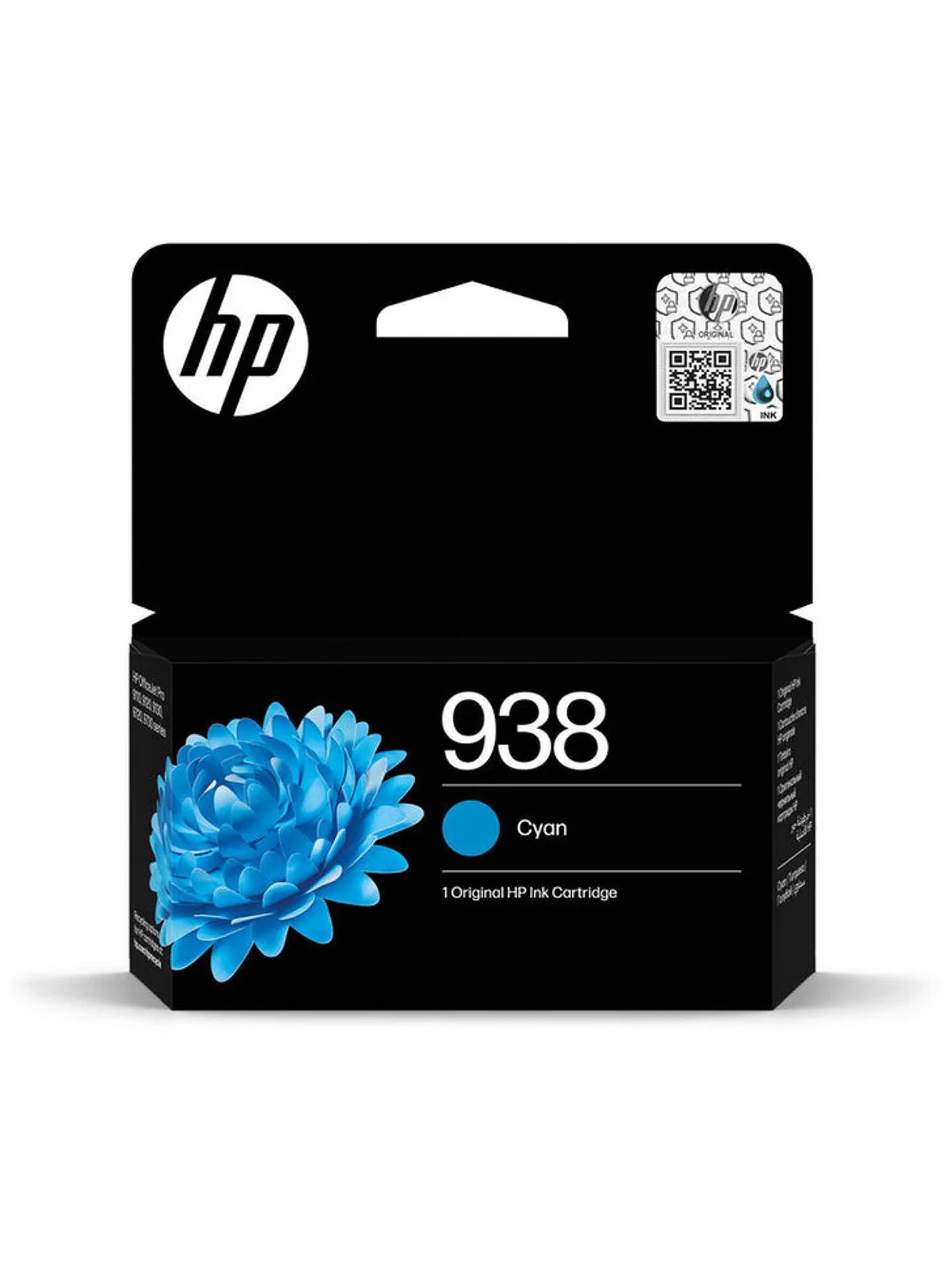 Premium Cyan Ink Cartridge (938 Series) High-Yield Professional Printing Supply for Office and Home Use xnzpv