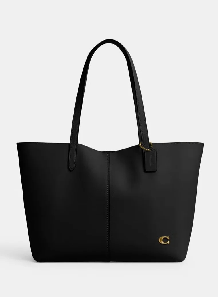 Premium Women¡¯s Tote Shoulder Handbag, Spacious Travel Carryall for Daily Use (Black, 43cm) 7djgs