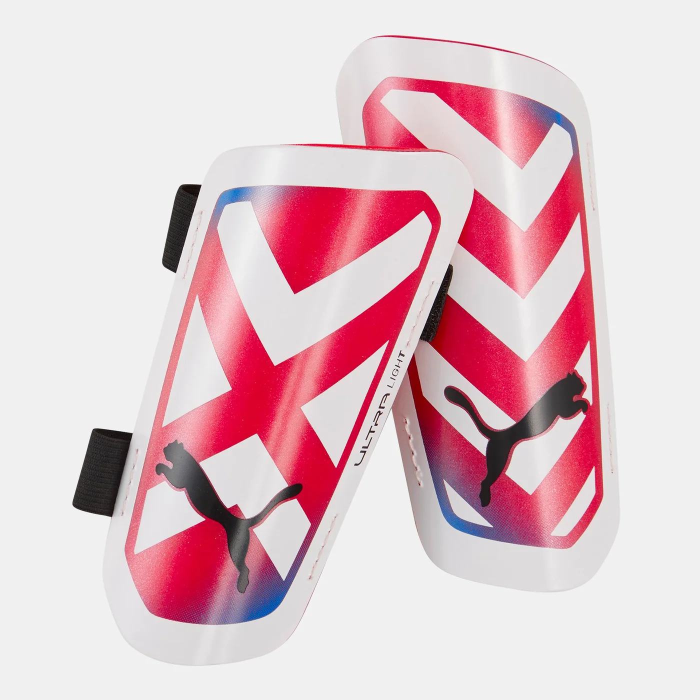 Sport Ultra Light Strap Shin Guards Protective Gear for Soccer and Football (Adult, 18 cm) hhlk5