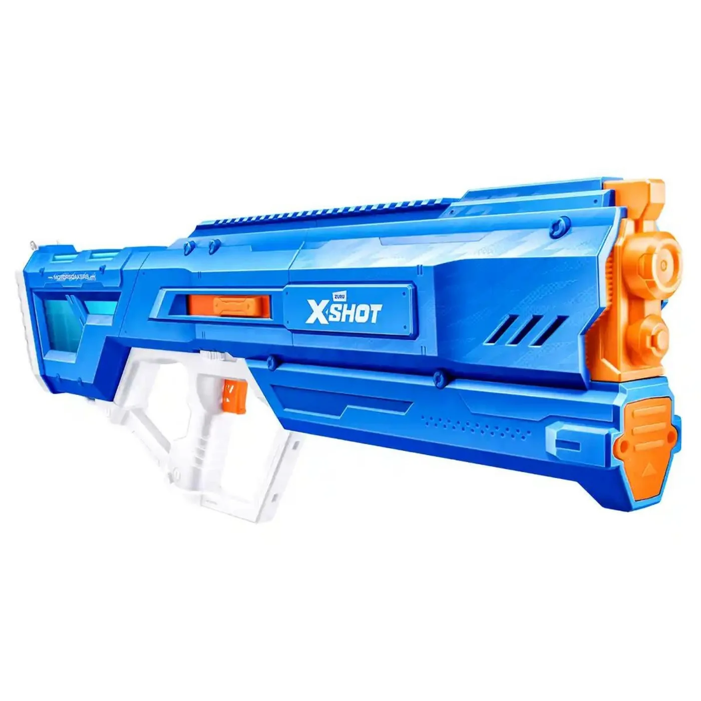 Premium Motorized Water Blaster Fast Fill Mega Pulse Soaker for Outdoor Summer Play (Blue and Orange, 1 Unit) 8ncji