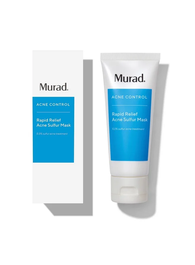Premium Sulfur Clay Face Mask for Deep Pore Cleansing and Oil Control (75 mL) 18go7
